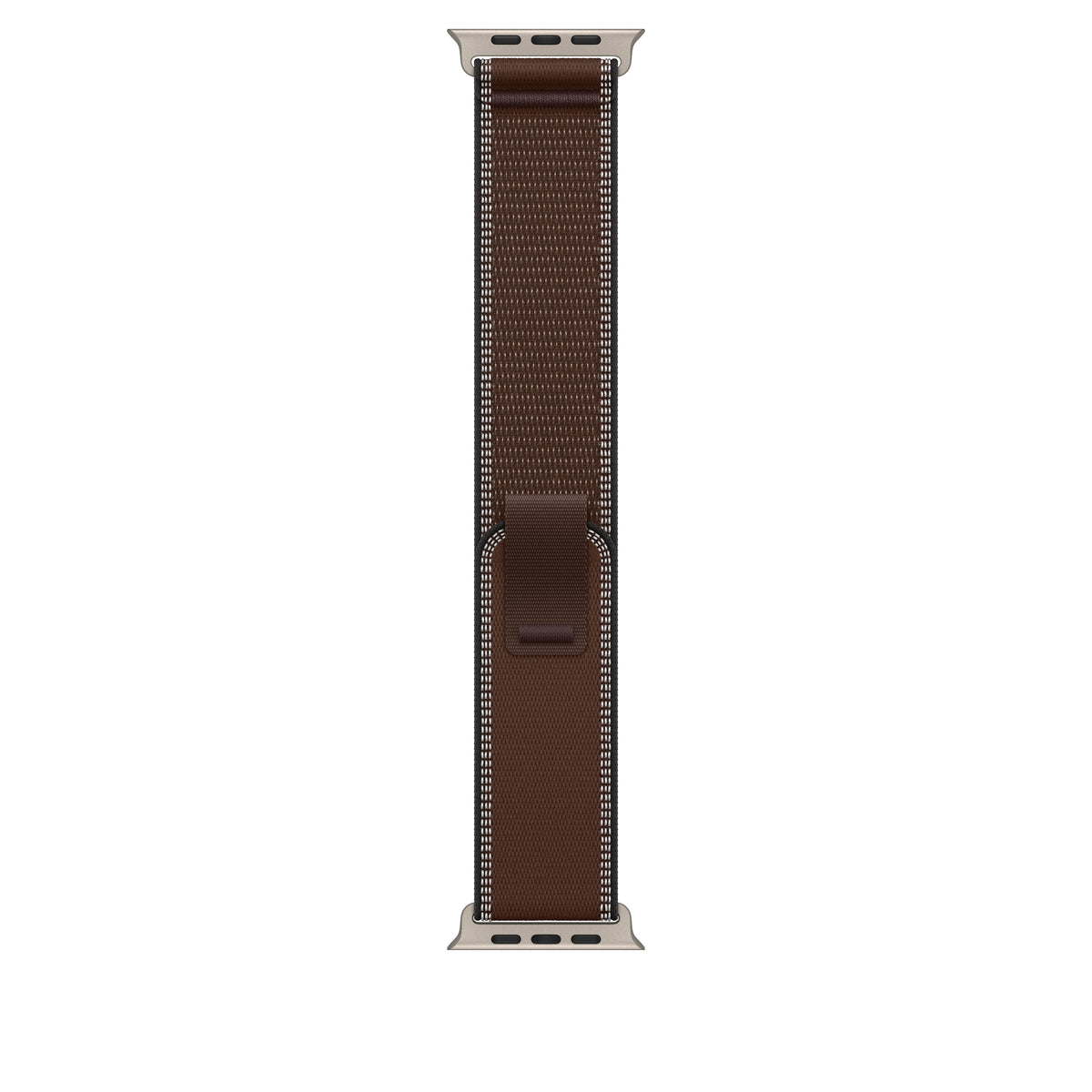 49mm Dark Umber Trail Loop - S/M - Natural Titanium Finish - iSTYLE.rs
