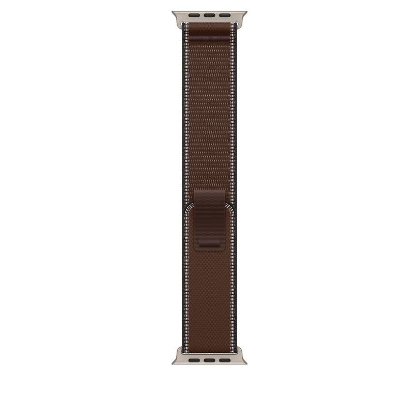 49mm Dark Umber Trail Loop - S/M - Natural Titanium Finish - iSTYLE.rs