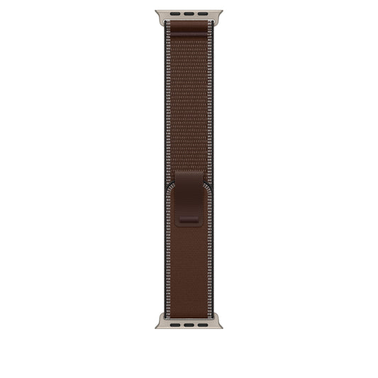 49mm Dark Umber Trail Loop - S/M - Natural Titanium Finish - iSTYLE.rs