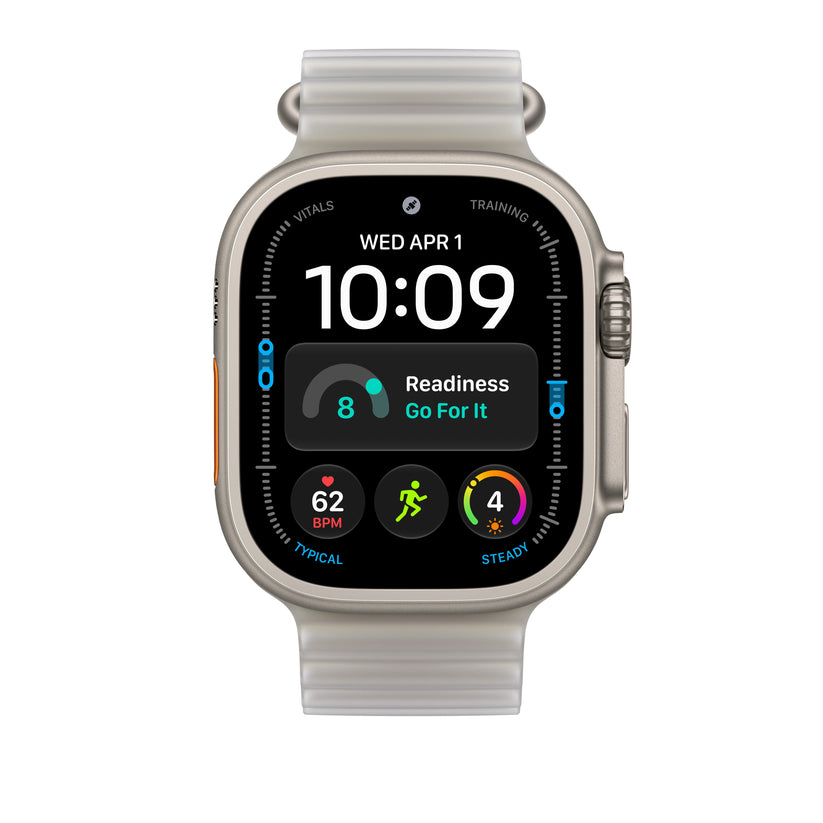 49mm Translucent Grey Ocean Band - Black Titanium Finish - iSTYLE.rs