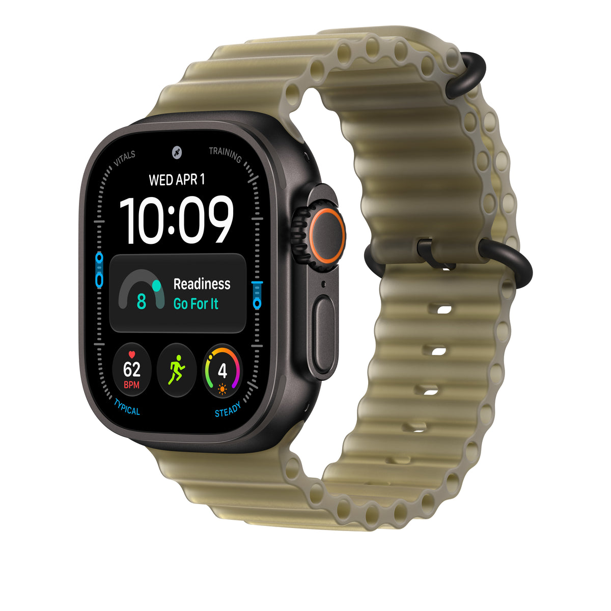 49mm Translucent Kelp Ocean Band - Black Titanium Finish - iSTYLE.rs
