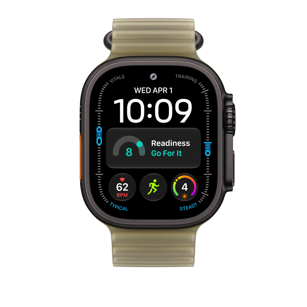49mm Translucent Kelp Ocean Band - Black Titanium Finish - iSTYLE.rs