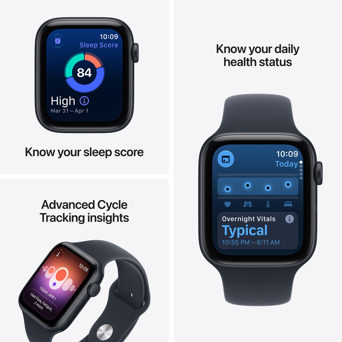 Apple Watch SE 3 GPS 44mm Starlight Aluminium Case with Sand Sport Band - S/M - iSTYLE.rs