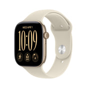 Apple Watch Series 12 GPS 46mm Light Gold Aluminium Case with Sand Sport Band - S/M - iSTYLE.rs