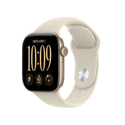 Apple Watch Series 12 GPS + Cellular 42mm Light Gold Aluminium Case with Sand Sport Band - S/M - iSTYLE.rs