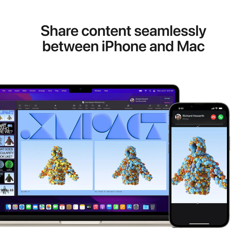 13-inčni MacBook Air M2 sa 8‑jezgarnim CPU-om, 8‑jezgarnim GPU-om, 16GB objedinjene memorije i 256GB SSD-om - Starlight (Copy) - iSTYLE RS