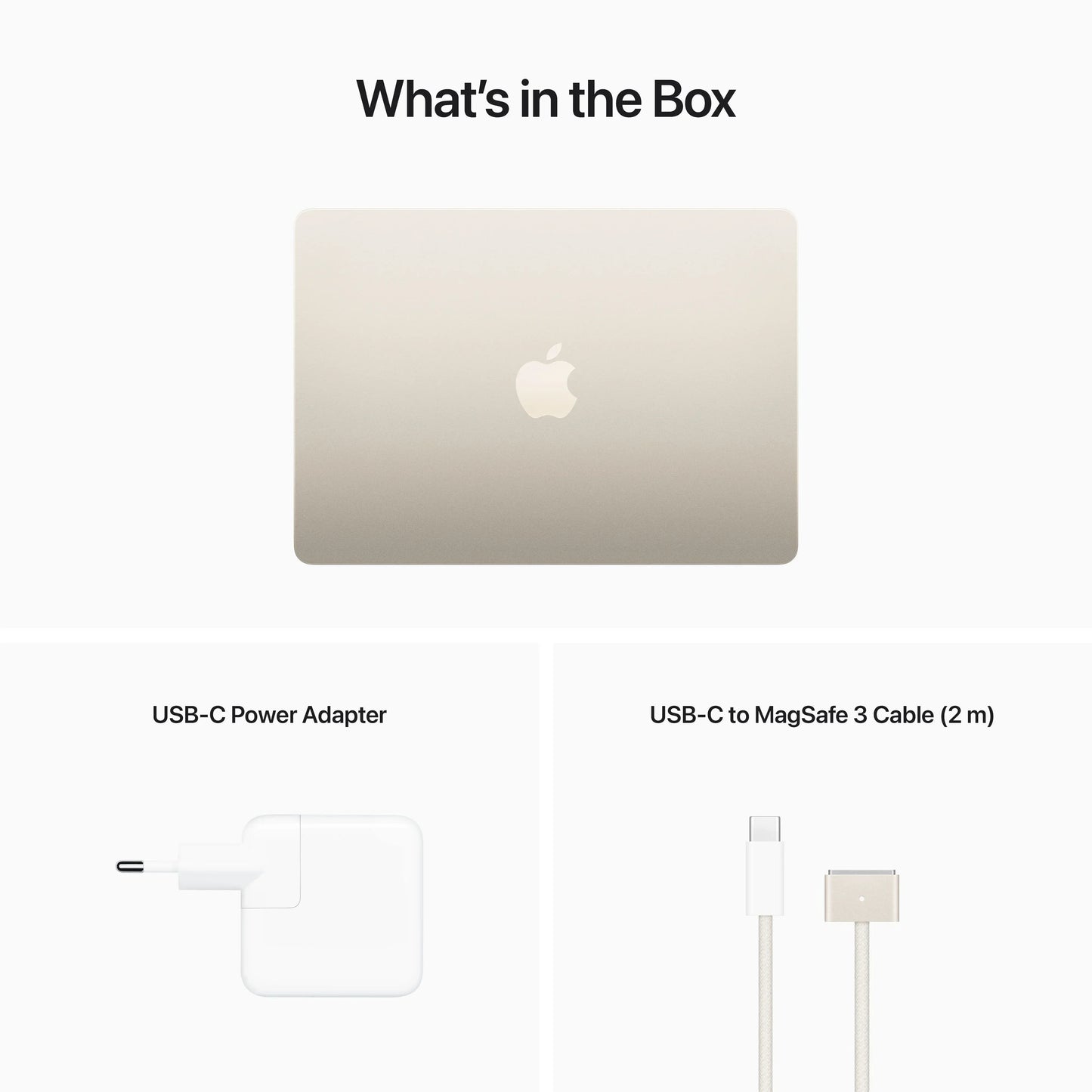 13-inčni MacBook Air M2 sa 8‑jezgarnim CPU-om, 8‑jezgarnim GPU-om, 16GB objedinjene memorije i 256GB SSD-om - Starlight (Copy) - iSTYLE RS