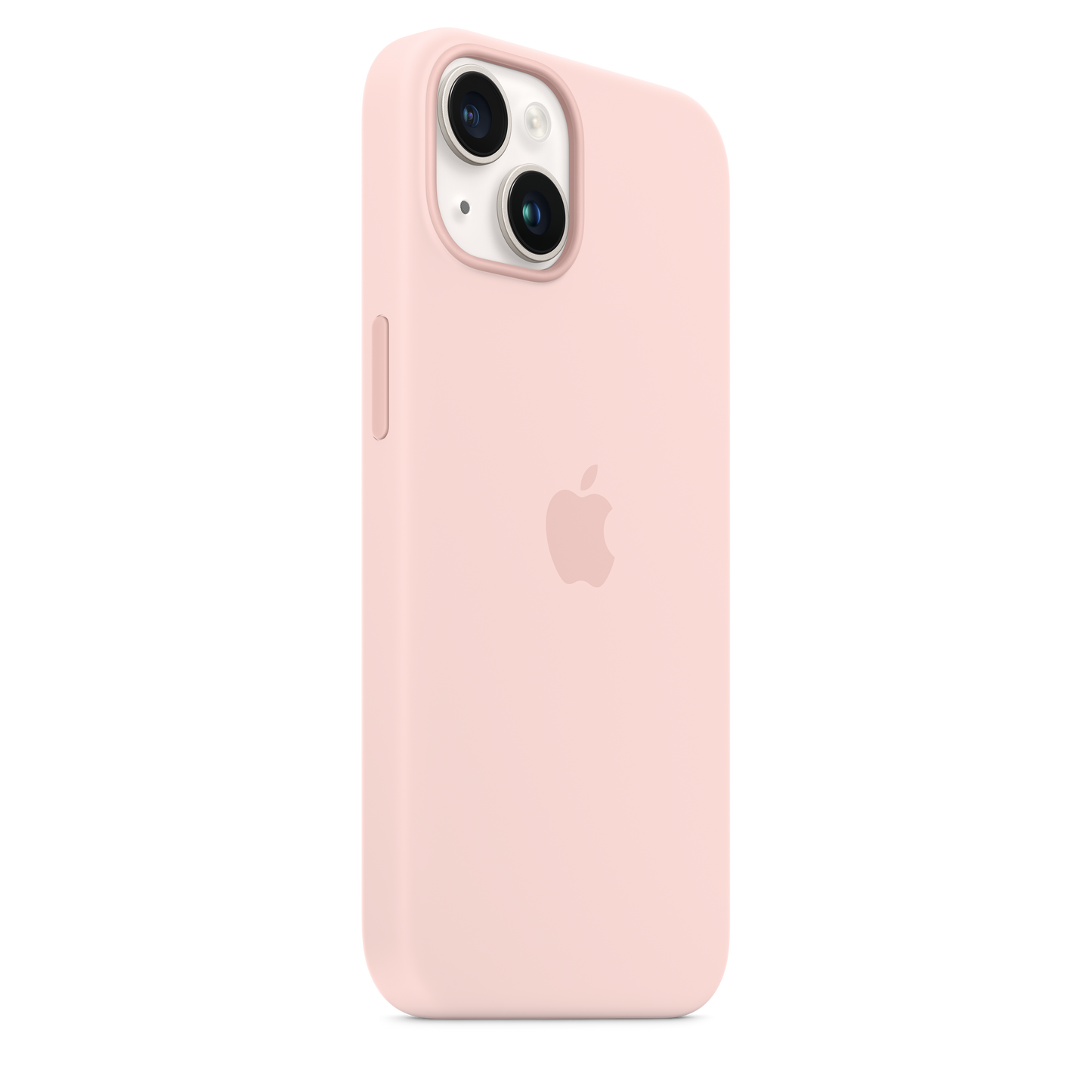 iPhone 14 Silicone Case sa MagSafe-om - Chalk Pink - iSTYLE RS