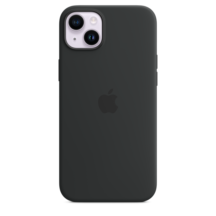 iPhone 14 Plus Silicone Case sa MagSafe-om - Midnight - iSTYLE RS