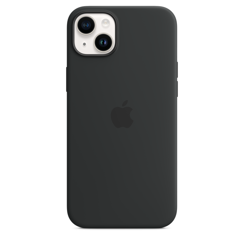 iPhone 14 Plus Silicone Case sa MagSafe-om - Midnight - iSTYLE RS