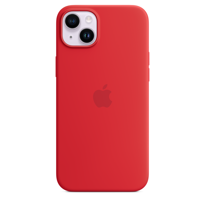 iPhone 14 Plus Silicone Case sa MagSafe-om - (PRODUCT)RED - iSTYLE RS