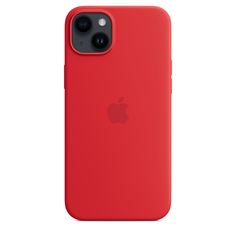 iPhone 14 Plus Silicone Case sa MagSafe-om - (PRODUCT)RED - iSTYLE RS