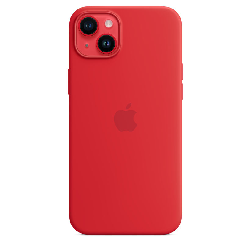 iPhone 14 Plus Silicone Case sa MagSafe-om - (PRODUCT)RED - iSTYLE RS