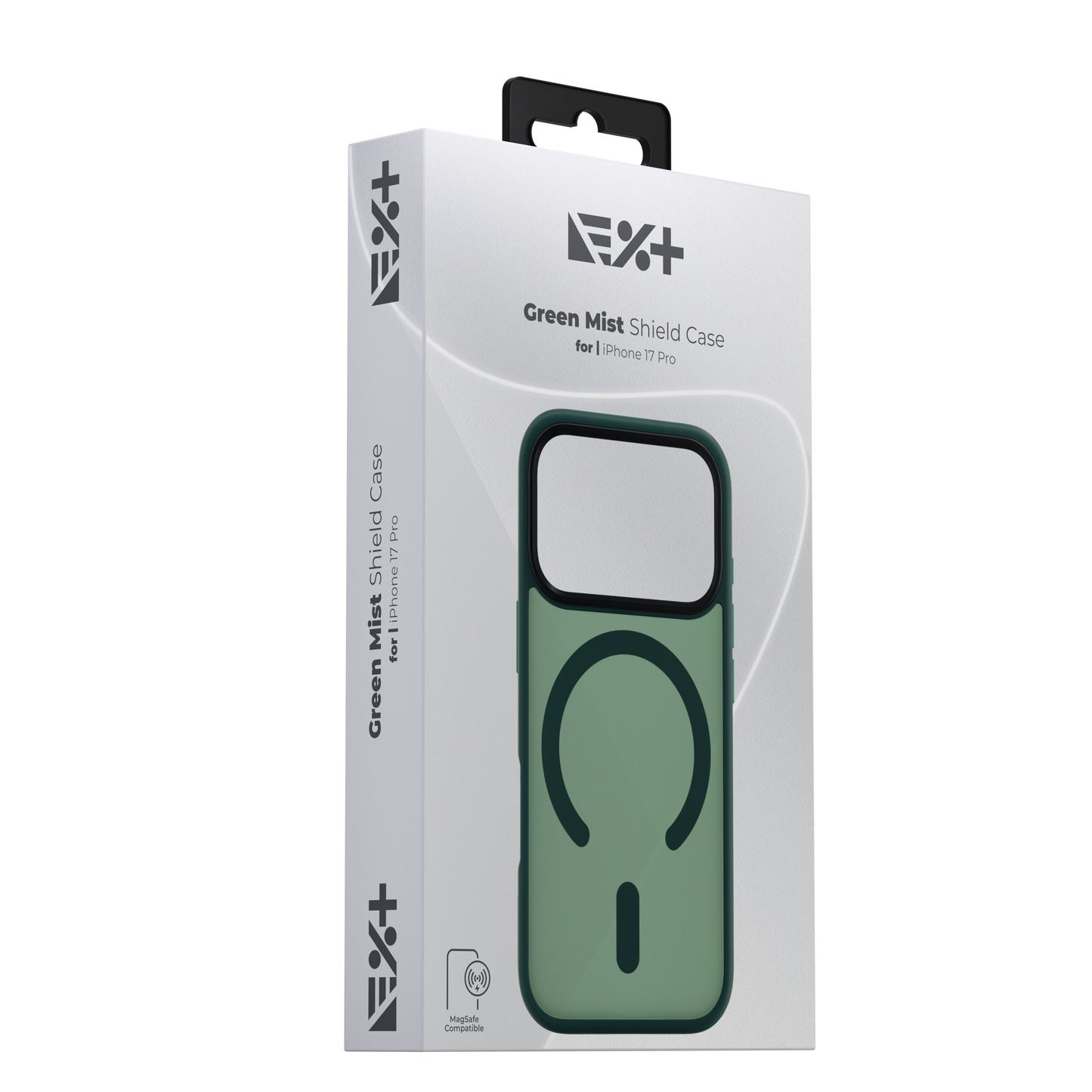 NOA Green Mist Shield Case for iPhone 17 Pro | MagSafe Compatible