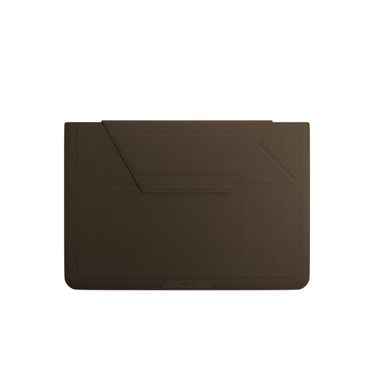 MOFT Laptop Carry Sleeve with Stand & Smart Storage for 14-inch Laptop for Work - Coffee
