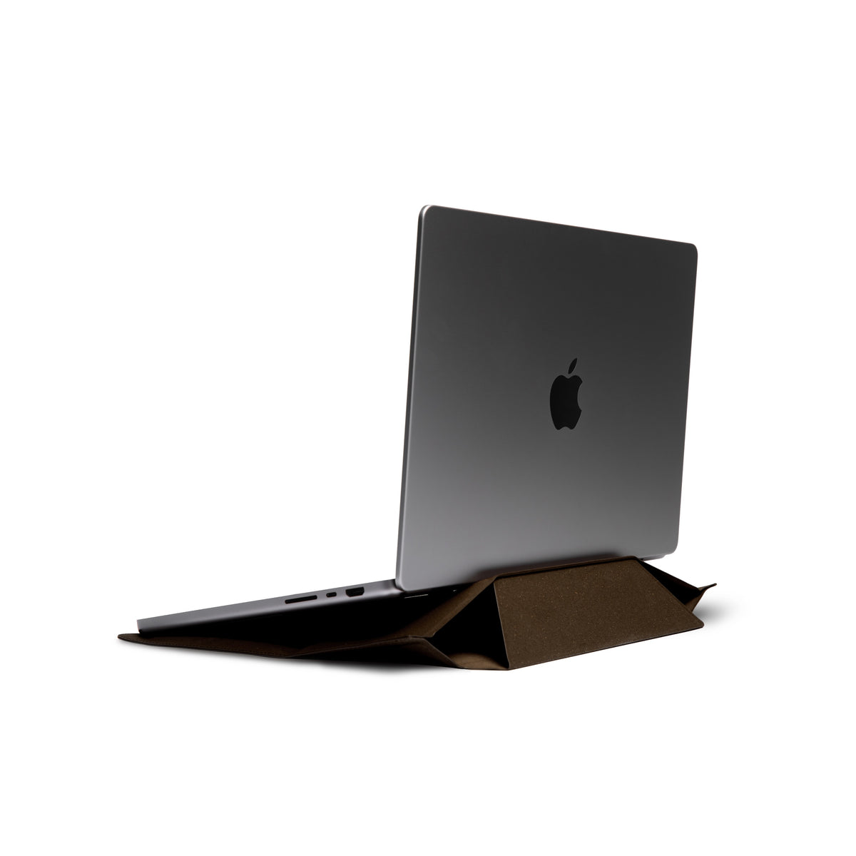 MOFT Laptop Carry Sleeve with Stand & Smart Storage for 14-inch Laptop for Work - Coffee