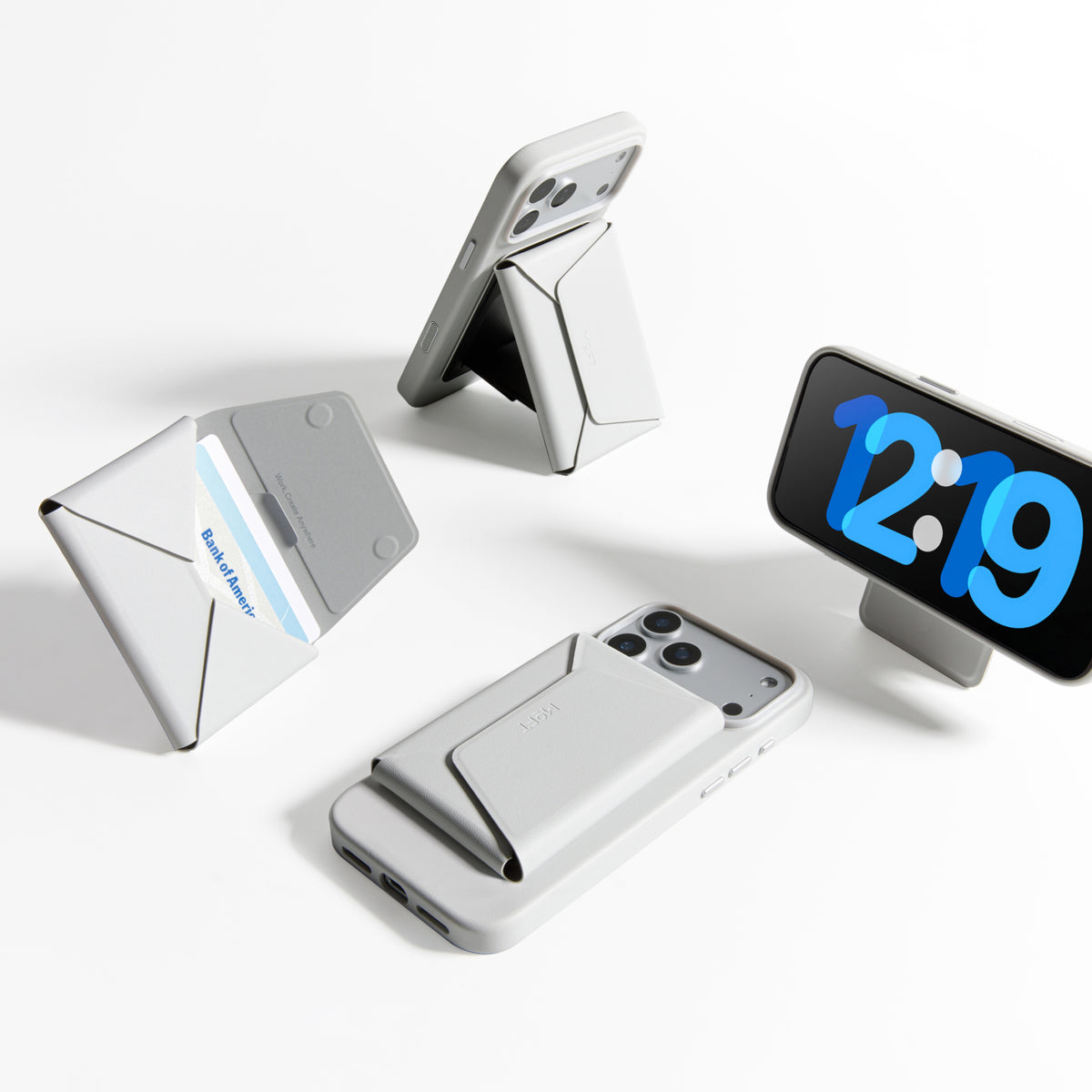 MOFT MagSafe Wallet (8 cards), RFID Blocking - Misty Cove