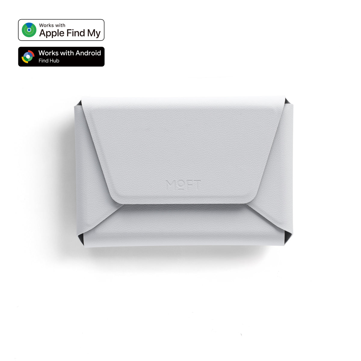 MOFT Trackable Field Wallet (8 cards) & Stand - Misty Cove