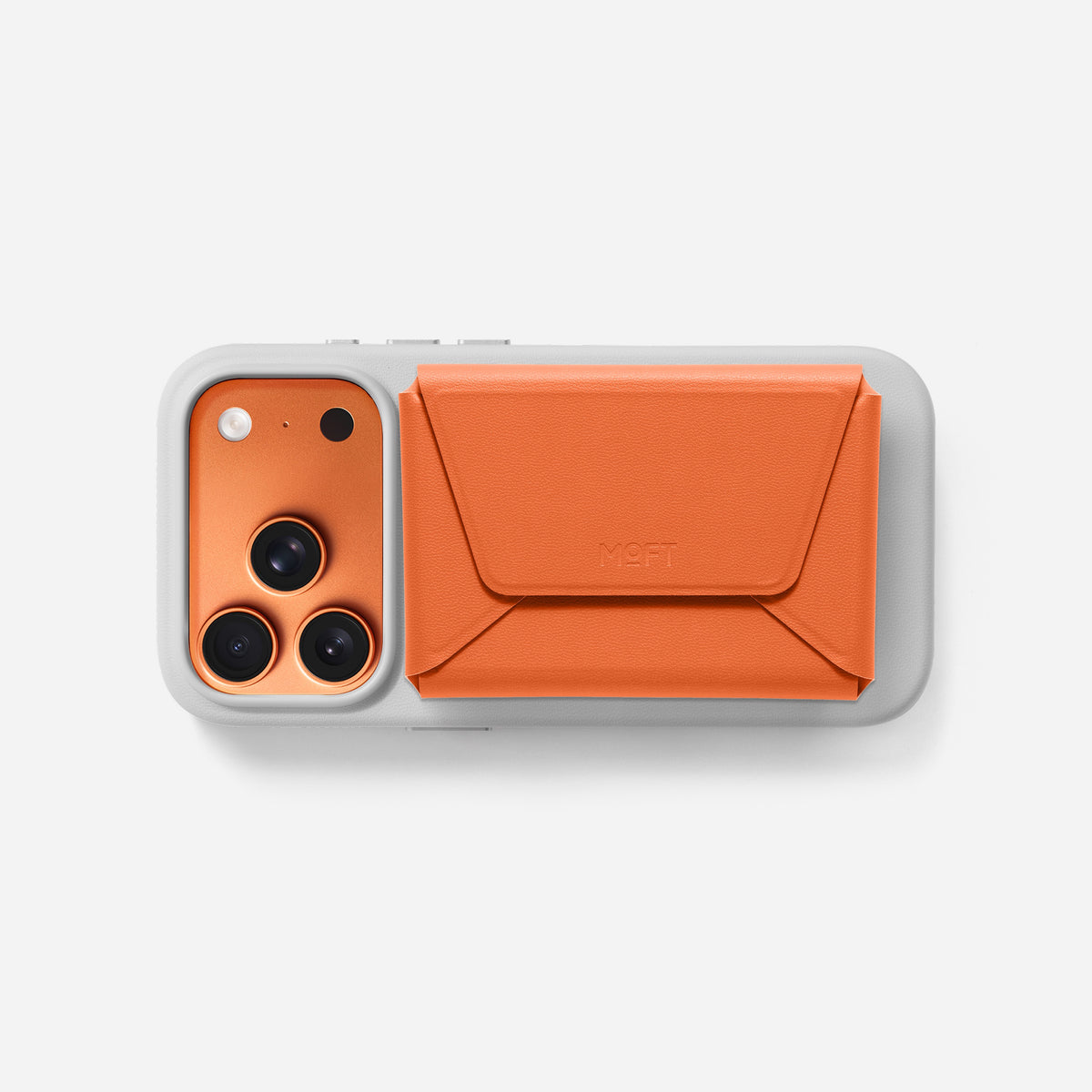 MOFT Trackable Field Wallet (8 cards) & Stand - Sunrise