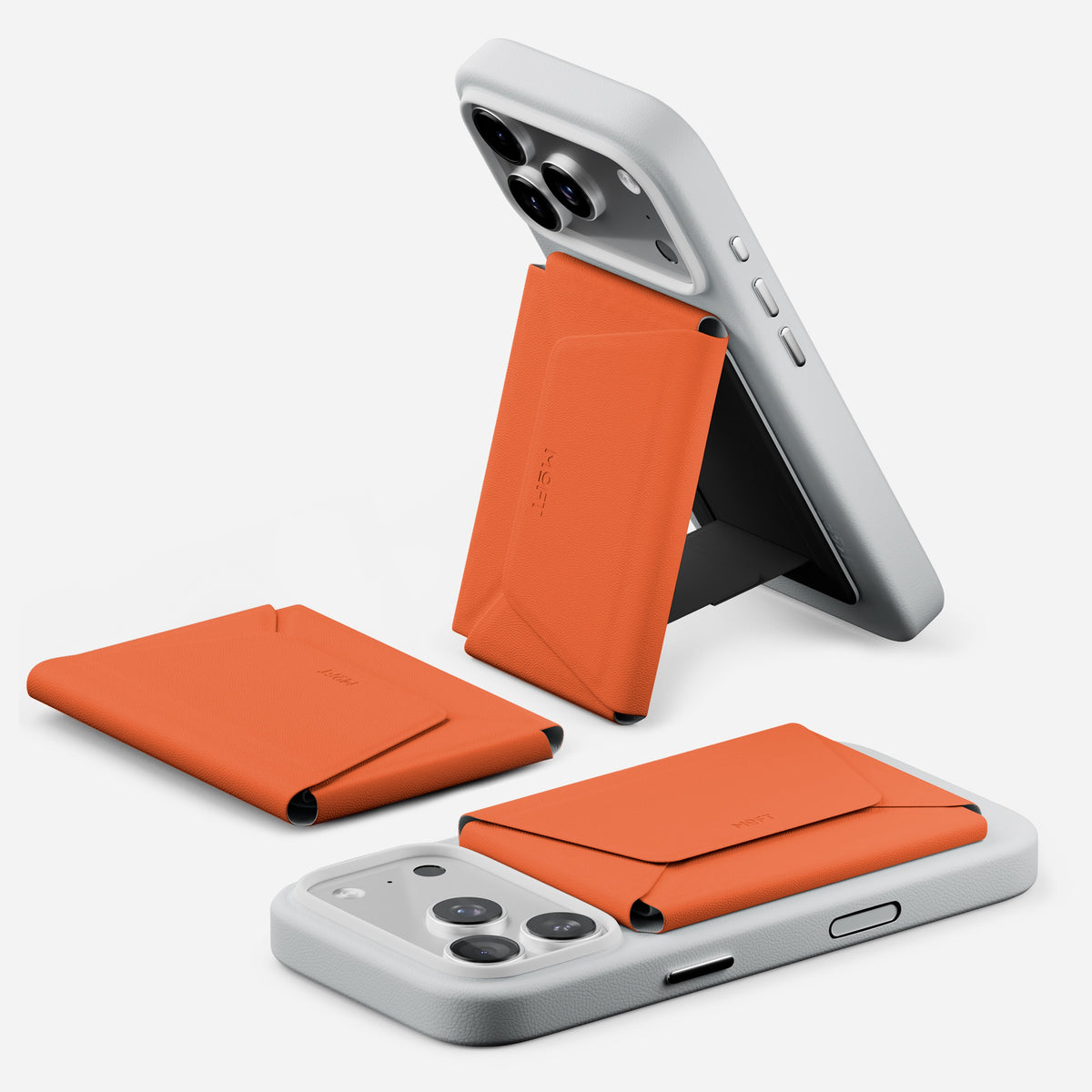 MOFT Trackable Field Wallet (8 cards) & Stand - Sunrise