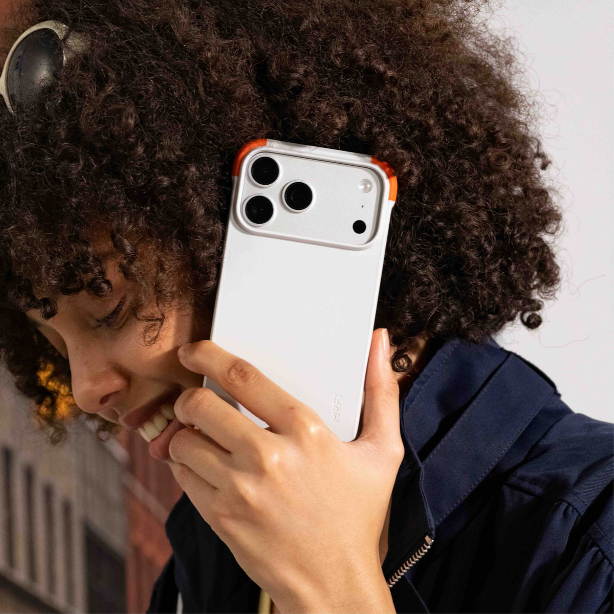 MOFT Color-blocking Snap Phone Case for iPhone 18 Pro - Misty Cove + Sunrise