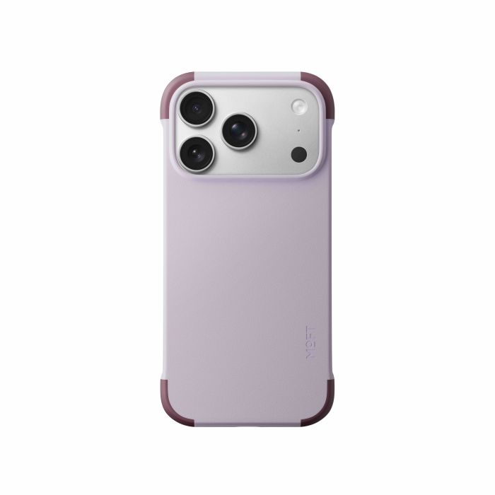 MOFT Color-blocking Snap Phone Case for iPhone 18 Pro - Peony + Cheery Lacquer