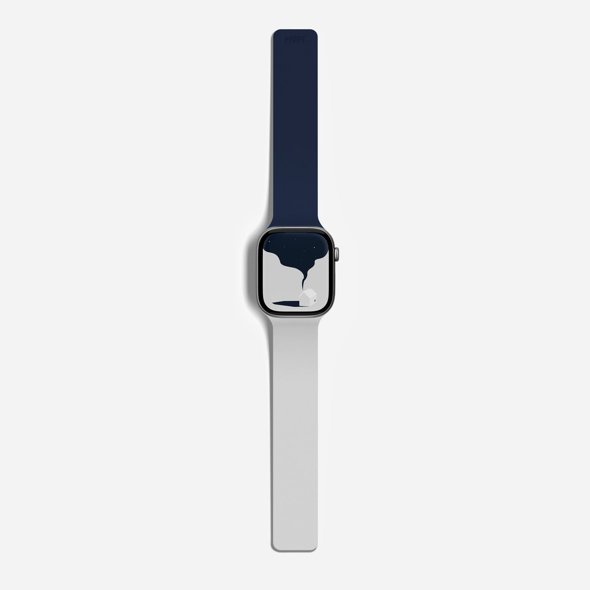 MOFT Snap Duo Band for Apple Watch 42mm - Navy Blue + Misty Cove