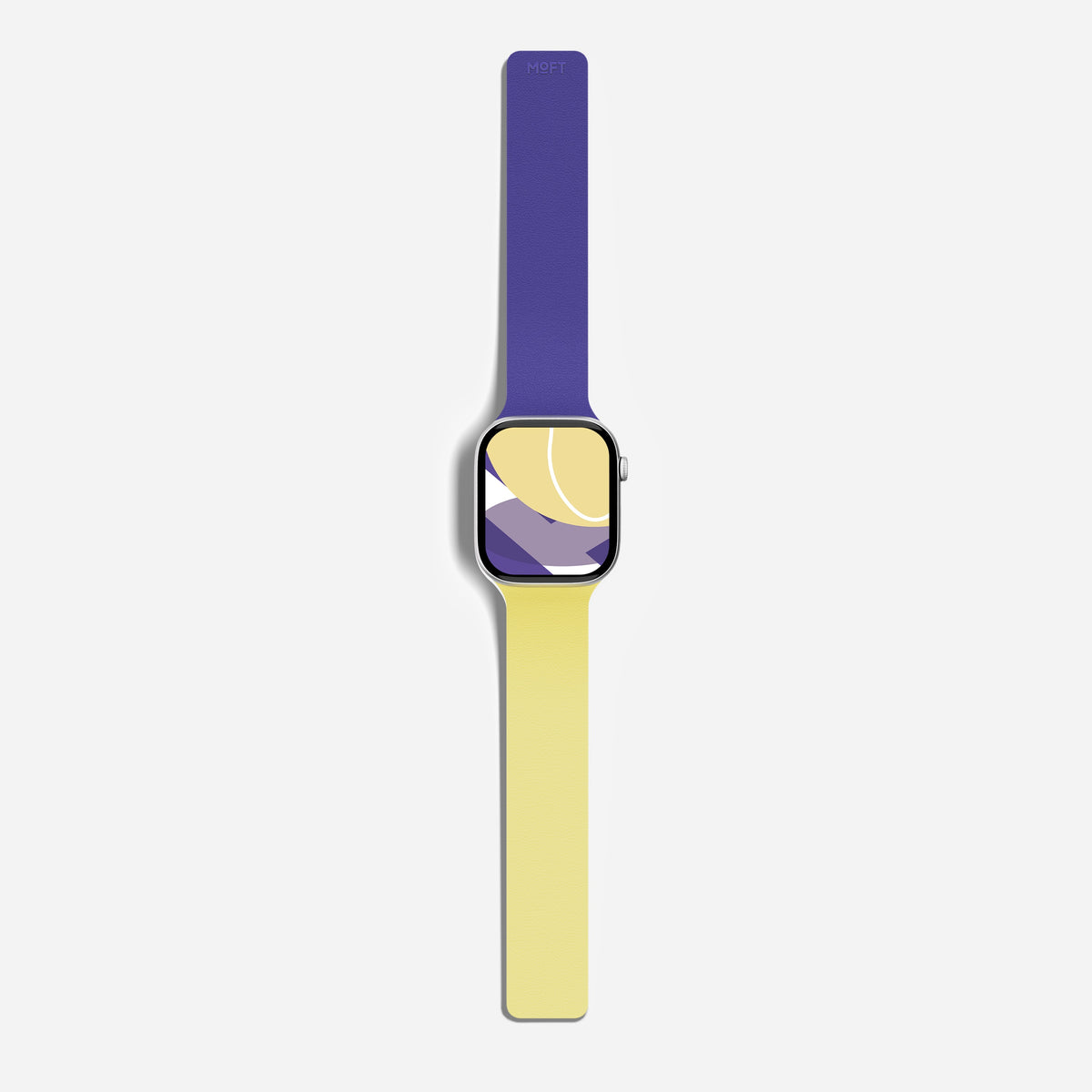 MOFT Snap Duo Band for Apple Watch 42mm - Panna Cotta + Purple