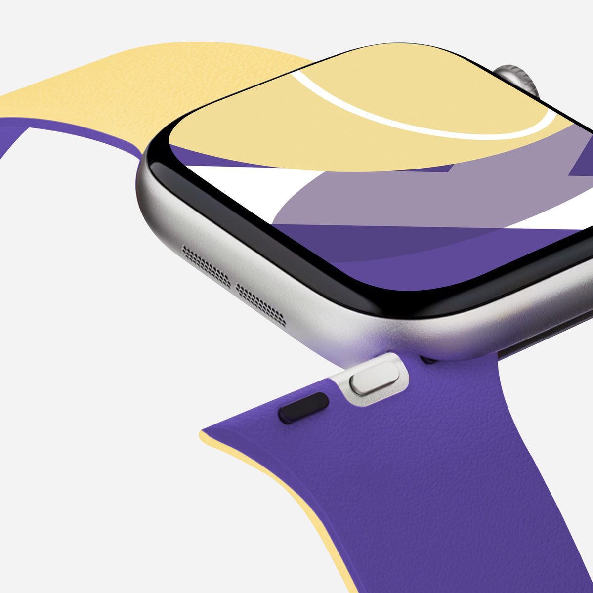 MOFT Snap Duo Band for Apple Watch 42mm - Panna Cotta + Purple