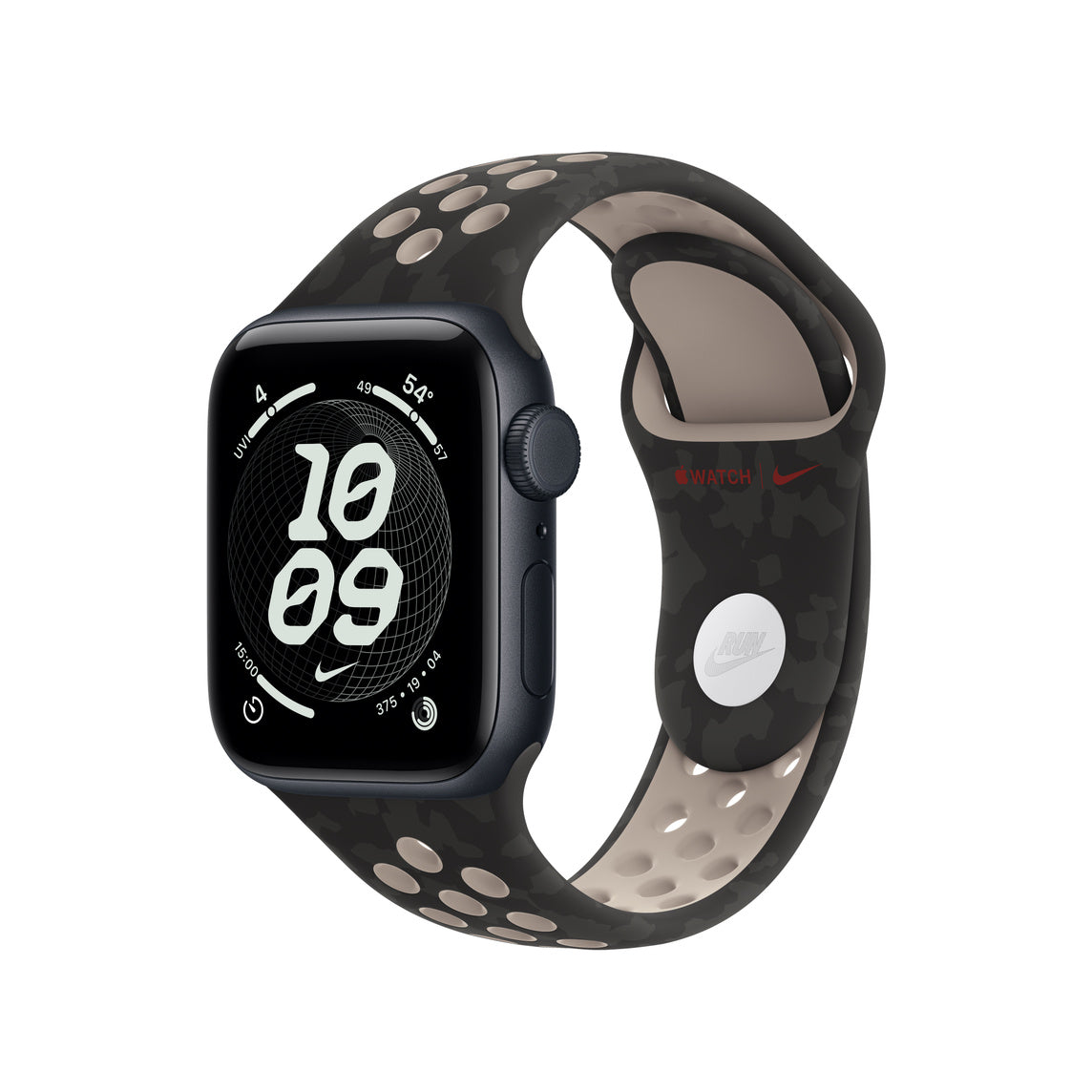 40mm After Dark Black Nike Sport Band - M/L
