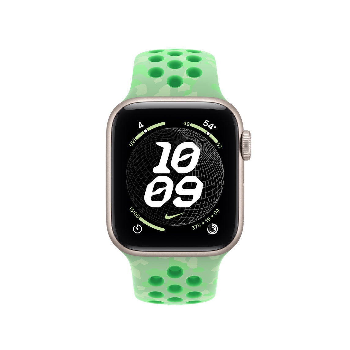 40mm Green Spark Nike Sport Band - M/L