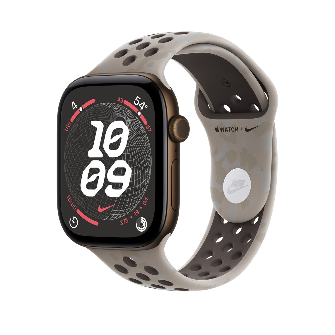 46mm Pavement Grey Nike Sport Band - M/L