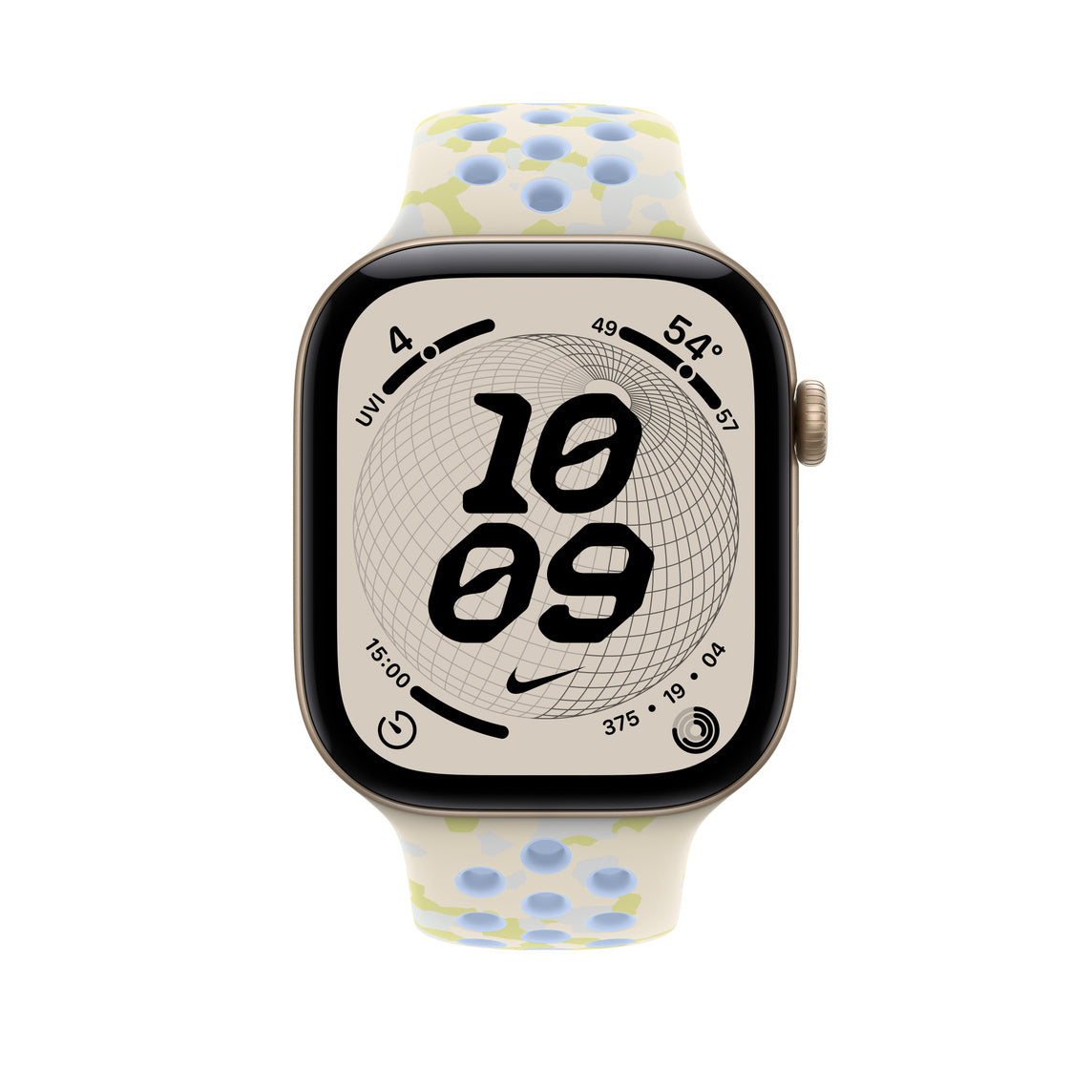 46mm Chalk Calm Nike Sport Band - S/M