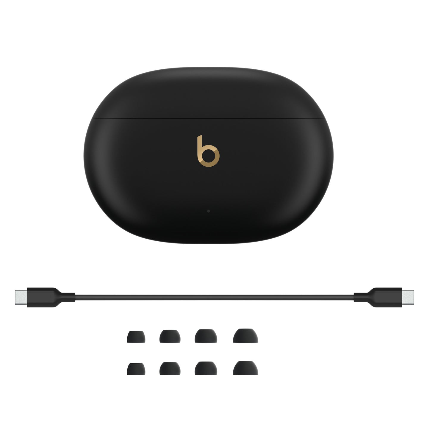 Beats Studio Buds + - True Wireless Noise Cancelling Earbuds - Black/Gold