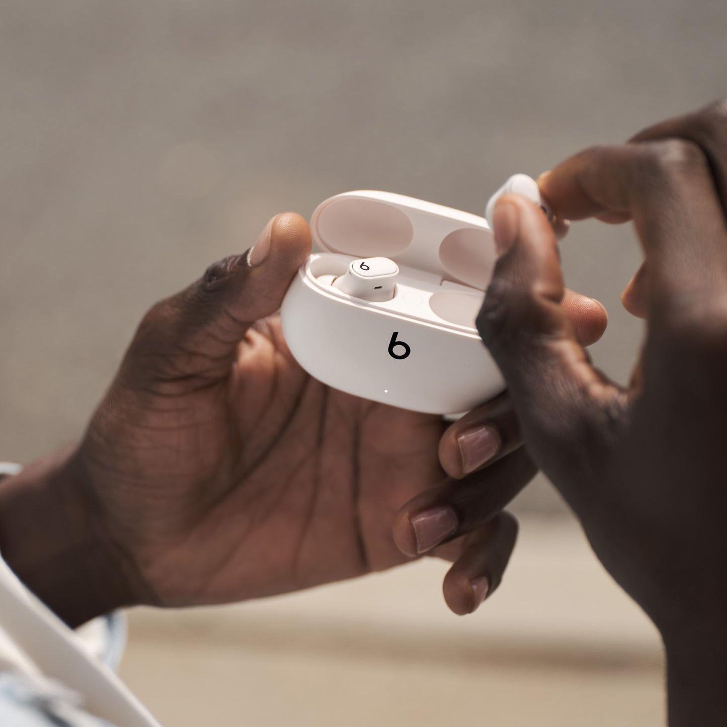 Beats Studio Buds + - True Wireless Noise Cancelling Earbuds - Ivory