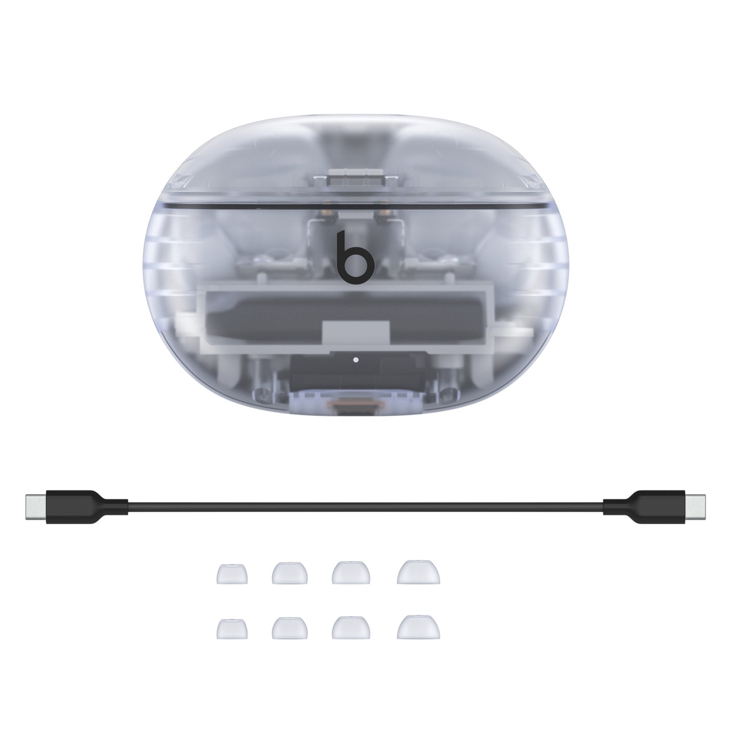 Beats Studio Buds + - True Wireless Noise Cancelling Earbuds - Transparent
