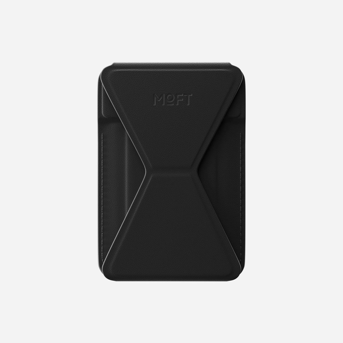 MOFT Snap-on Phone Stand & Wallet AERA (3 cards) - Jet Black