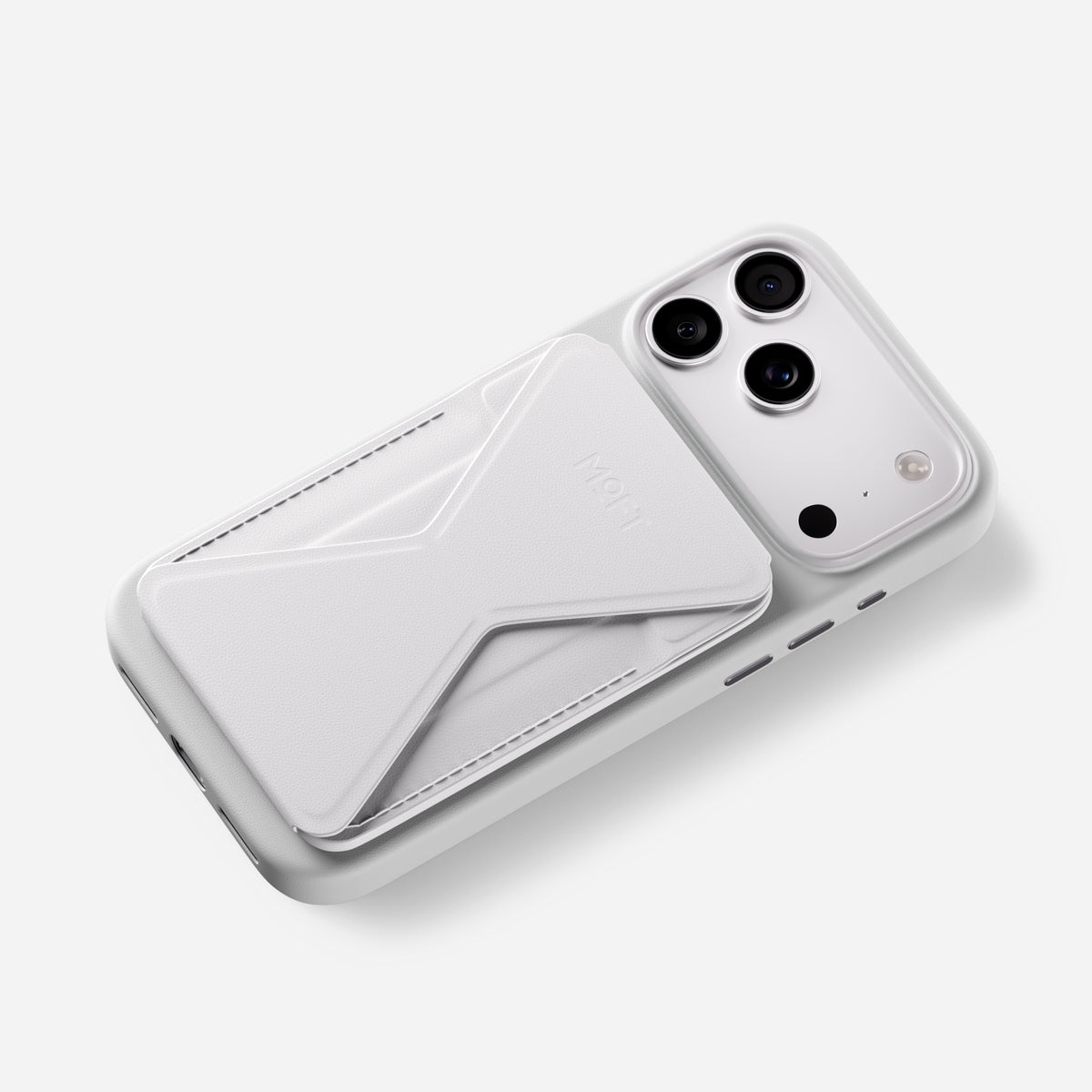 MOFT Snap-on Phone Stand & Wallet AERA (3 cards) - Misty Cove