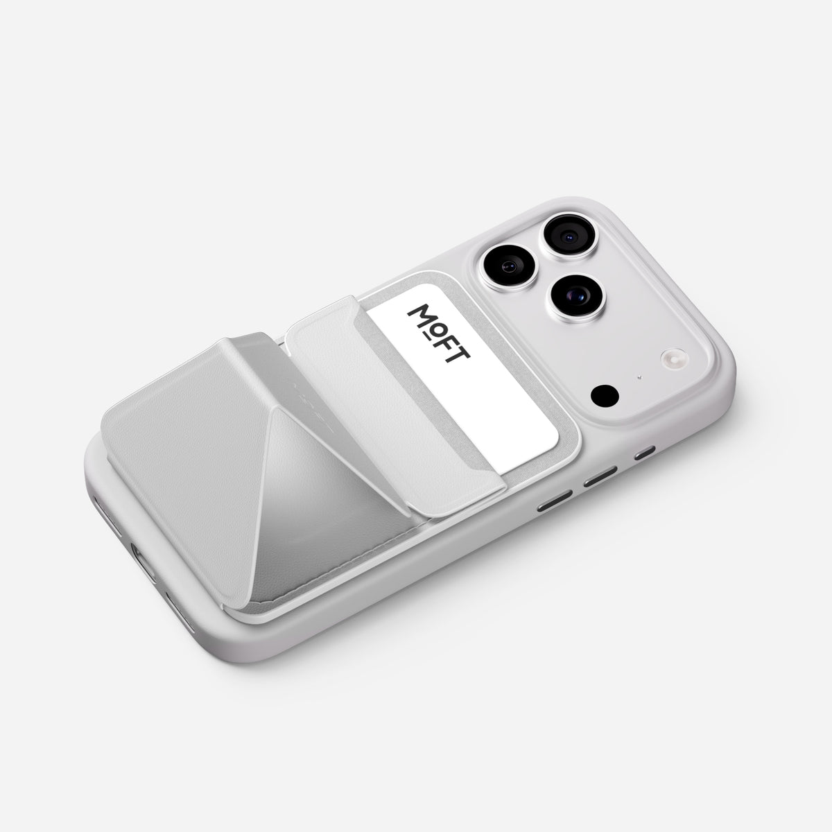 MOFT Snap-on Phone Stand & Wallet AERA (3 cards) - Misty Cove