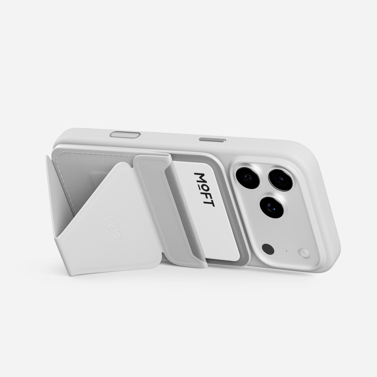 MOFT Snap-on Phone Stand & Wallet AERA (3 cards) - Misty Cove
