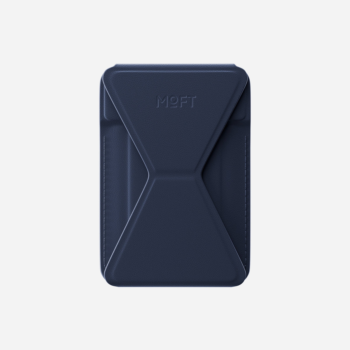 MOFT Snap-on Phone Stand & Wallet AERA (3 cards) - Navy Blue