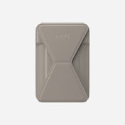 MOFT Snap-on Phone Stand & Wallet AERA (3 cards) - Taupe