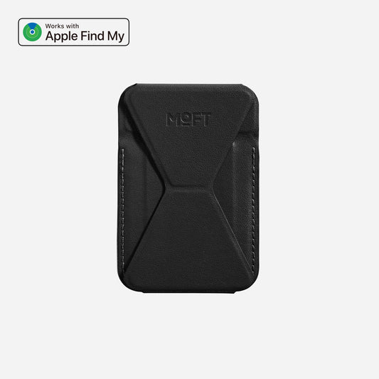 MOFT Trackable Wallet Stand (2 cards) - Jet Black