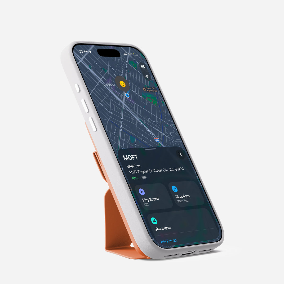 MOFT Trackable Wallet Stand (2 cards) - Sunrise