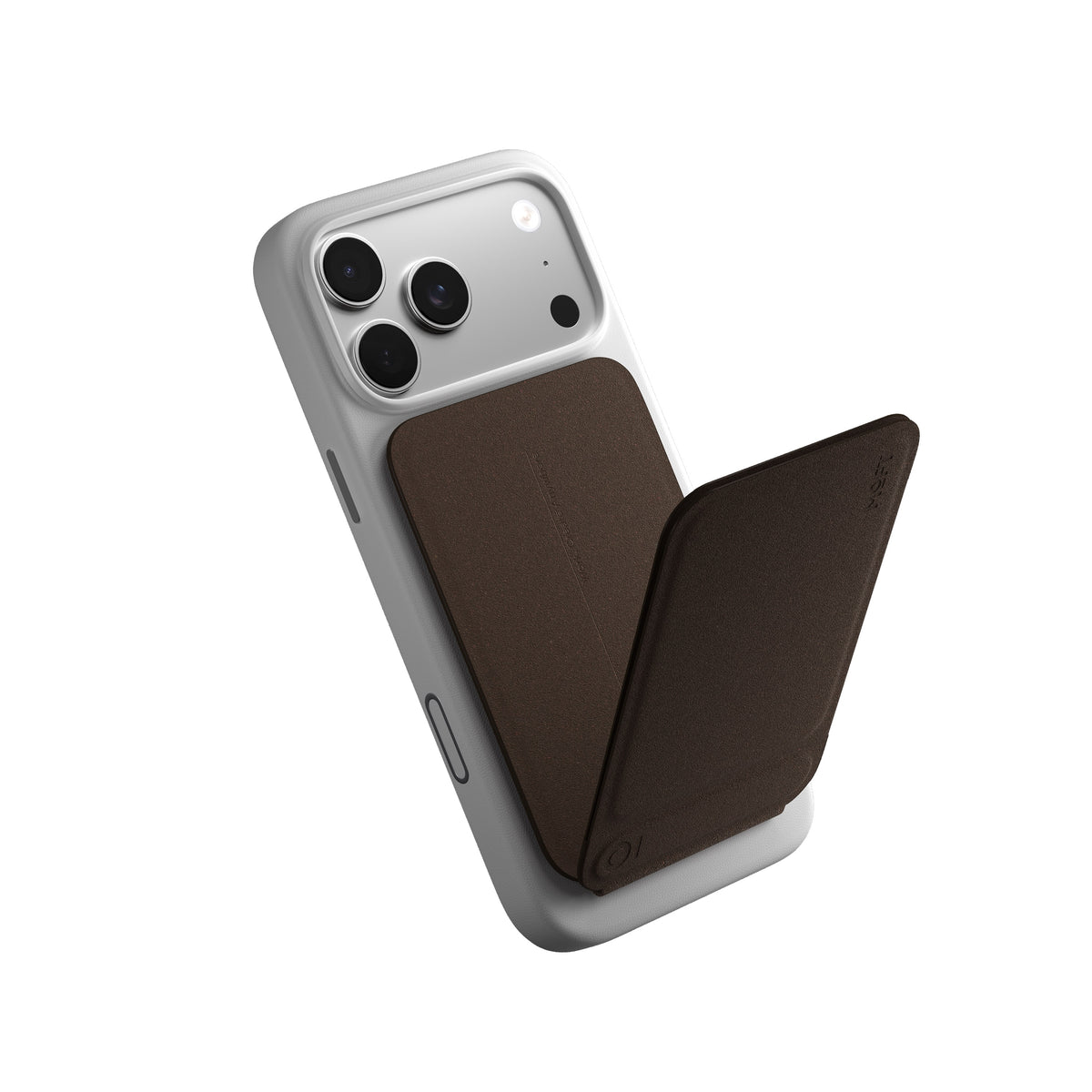 MOFT Snap Invisible Bio-Leather Phone Tripod - Coffee