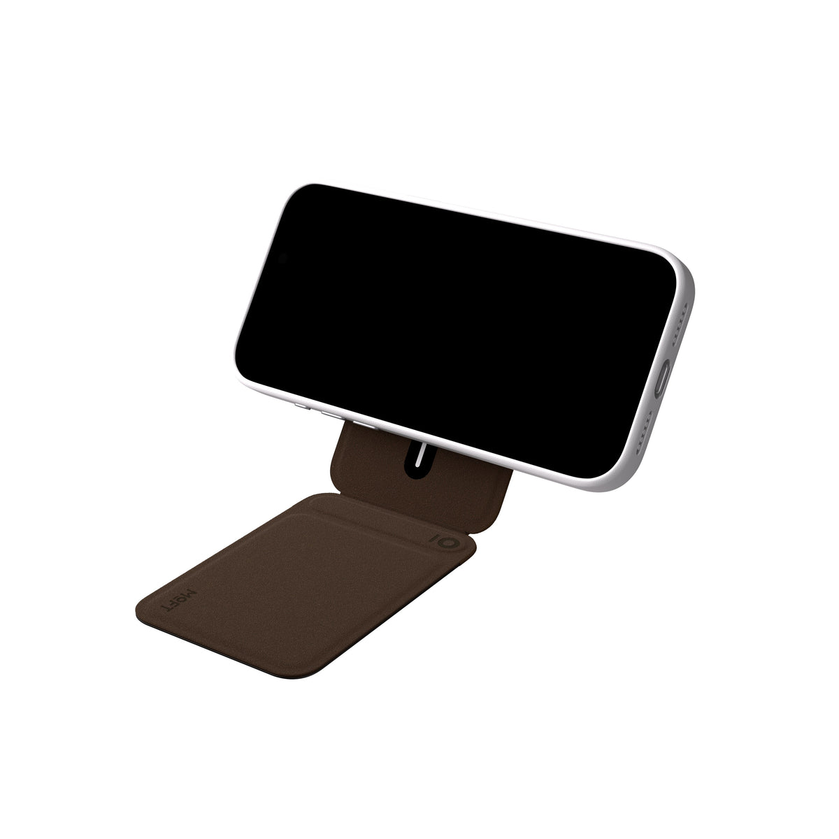 MOFT Snap Invisible Bio-Leather Phone Tripod - Coffee
