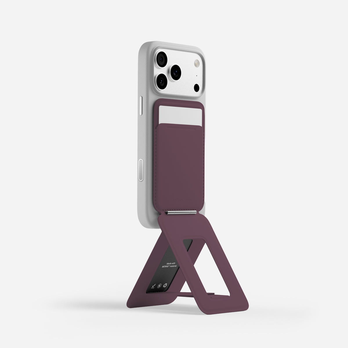 MOFT Snap Phone Tripod Wallet AERA (3 cards) - Blackberry