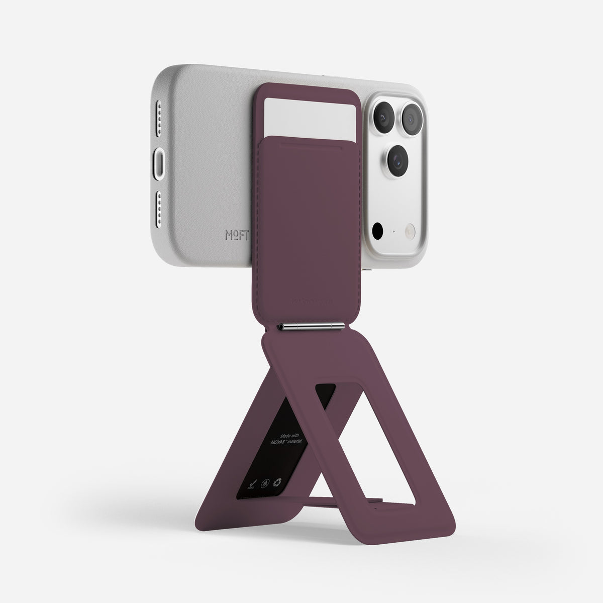 MOFT Snap Phone Tripod Wallet AERA (3 cards) - Blackberry