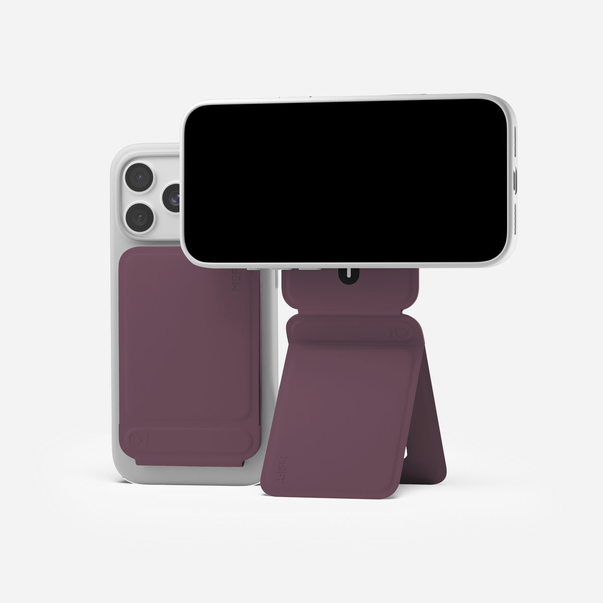 MOFT Snap Phone Tripod Wallet AERA (3 cards) - Blackberry