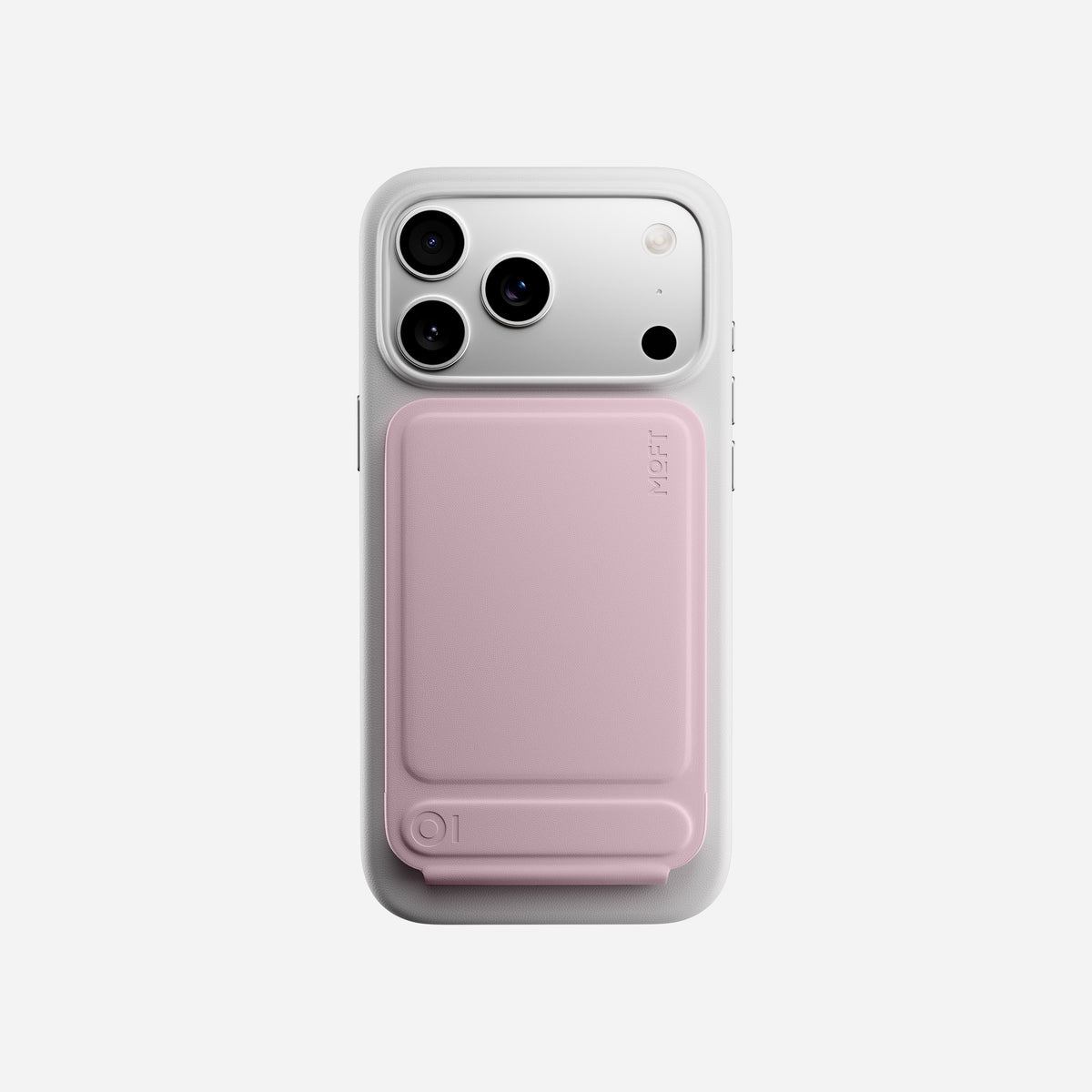 MOFT Snap Phone Tripod Wallet AERA (3 cards) - Blush